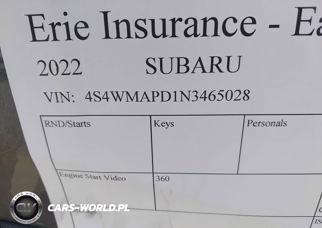 2022 Subaru Ascent Limited VIN:4S4WMAPD1N3465028 - 9