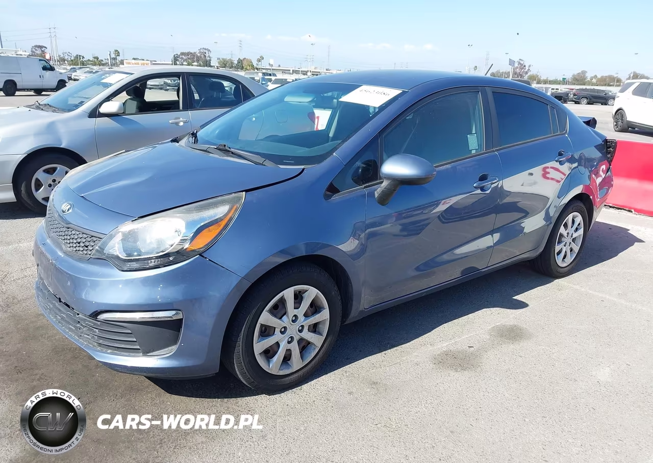 2016 Kia Rio Lx VIN:KNADM4A31G6564878 - 2