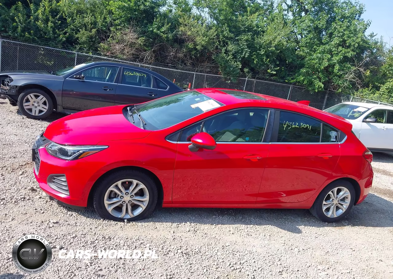 2019 Chevrolet Cruze Lt VIN:3G1BE6SM3KS608130 - 15
