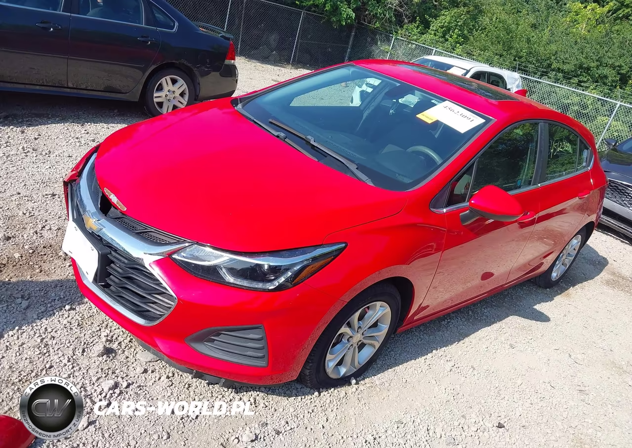 2019 Chevrolet Cruze Lt VIN:3G1BE6SM3KS608130 - 2
