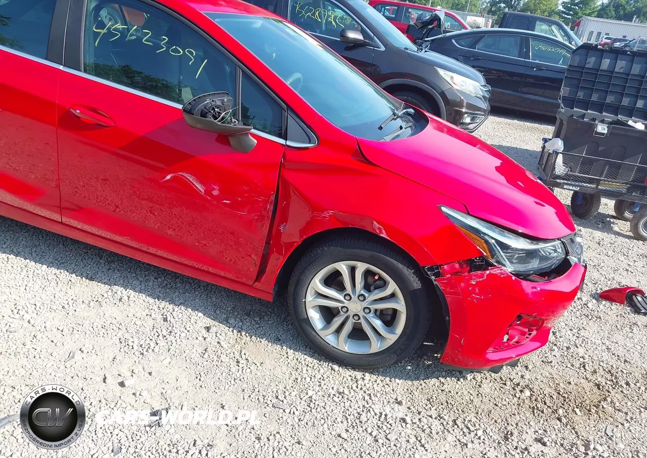 2019 Chevrolet Cruze Lt VIN:3G1BE6SM3KS608130 - 6