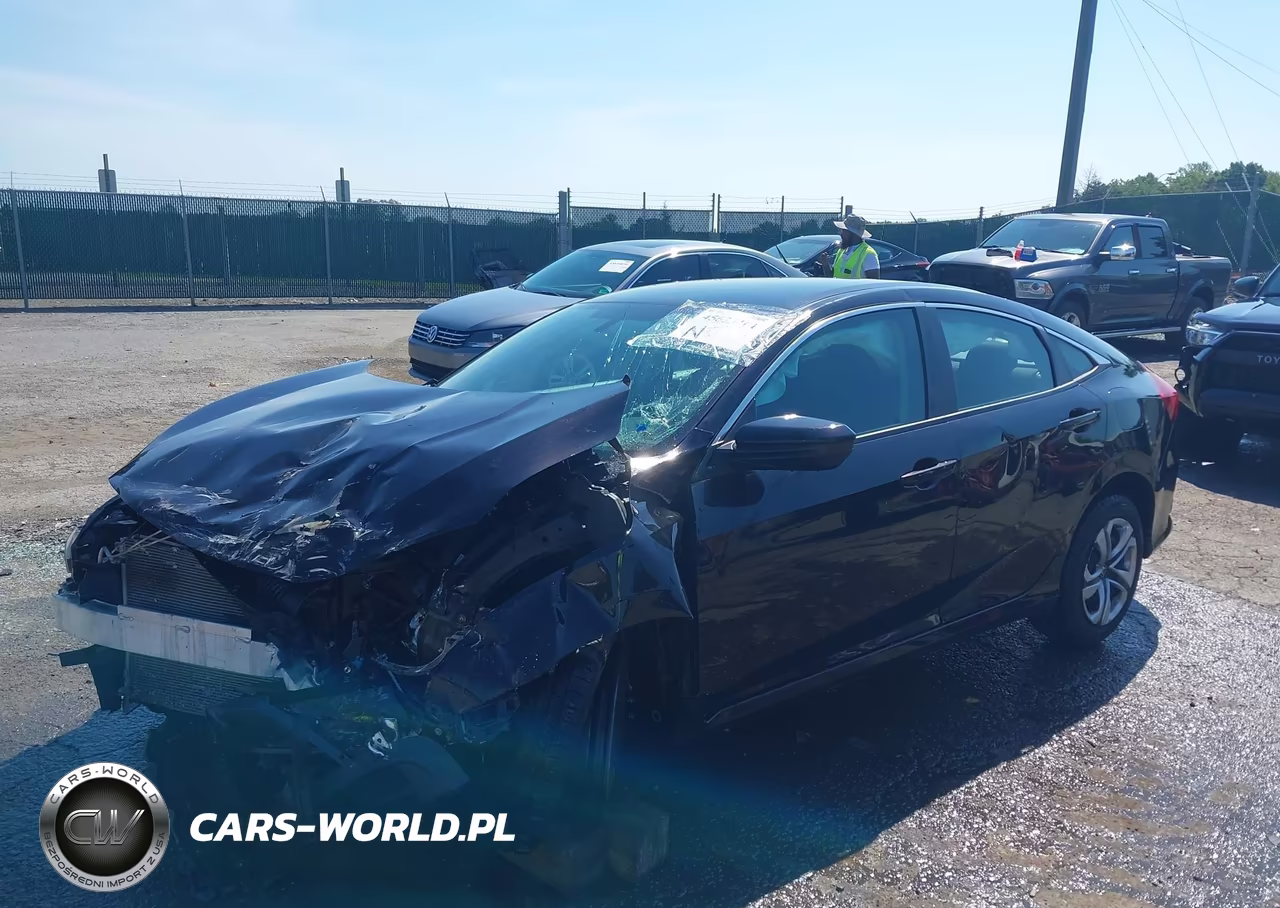 2017 Honda Civic Lx VIN:19XFC2F59HE056733 - 2