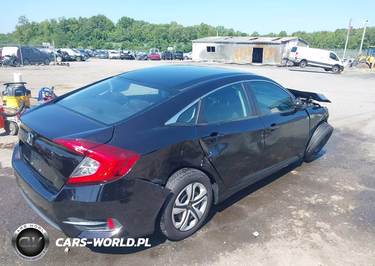 2017 Honda Civic Lx VIN:19XFC2F59HE056733 - 4