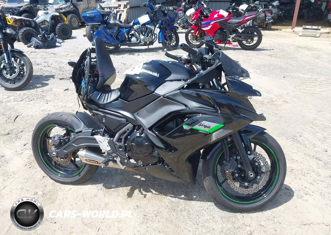 2025 Kawasaki Ex650 R VIN:ML5EXER19SDAG0762 - 12