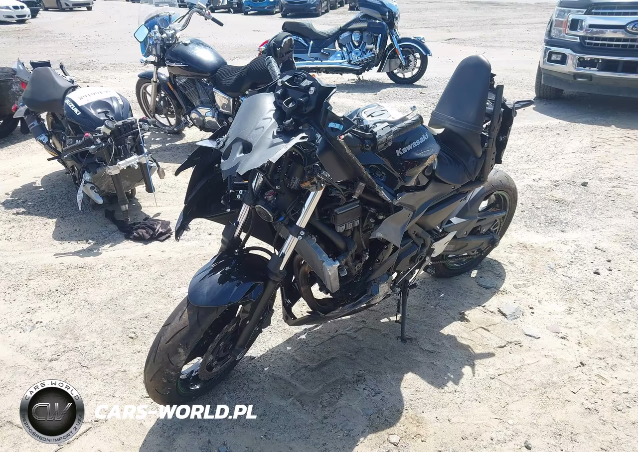 2025 Kawasaki Ex650 R VIN:ML5EXER19SDAG0762 - 2