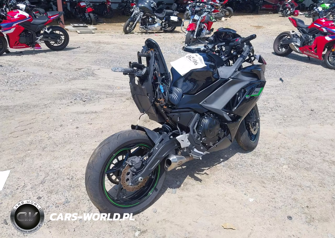 2025 Kawasaki Ex650 R VIN:ML5EXER19SDAG0762 - 4