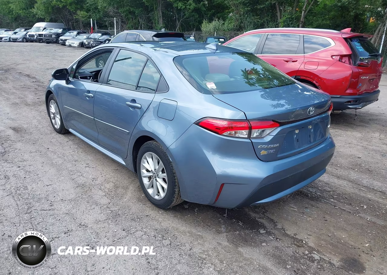 2020 Toyota Corolla Le VIN:JTDHPRAE3LJ064741 - 3