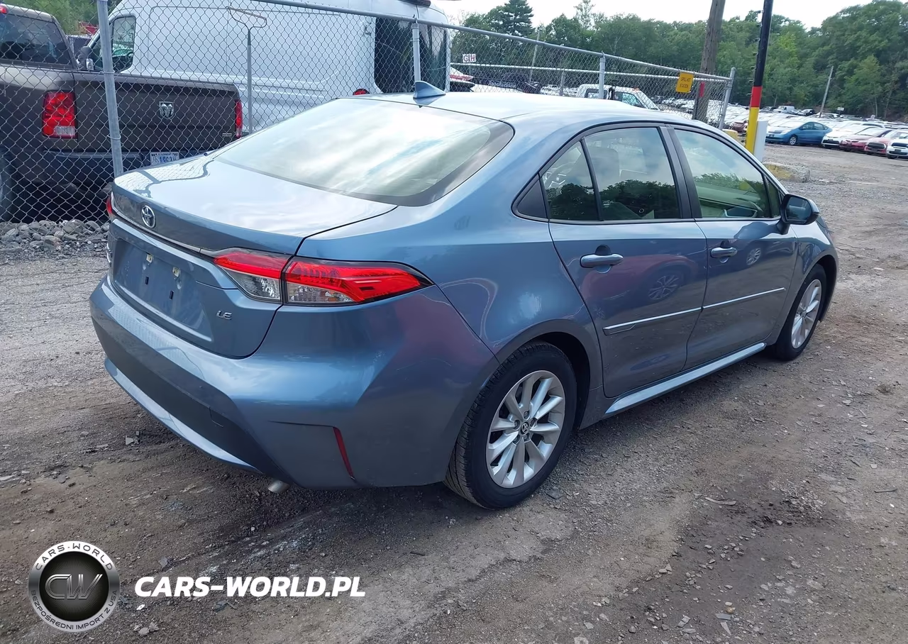 2020 Toyota Corolla Le VIN:JTDHPRAE3LJ064741 - 4