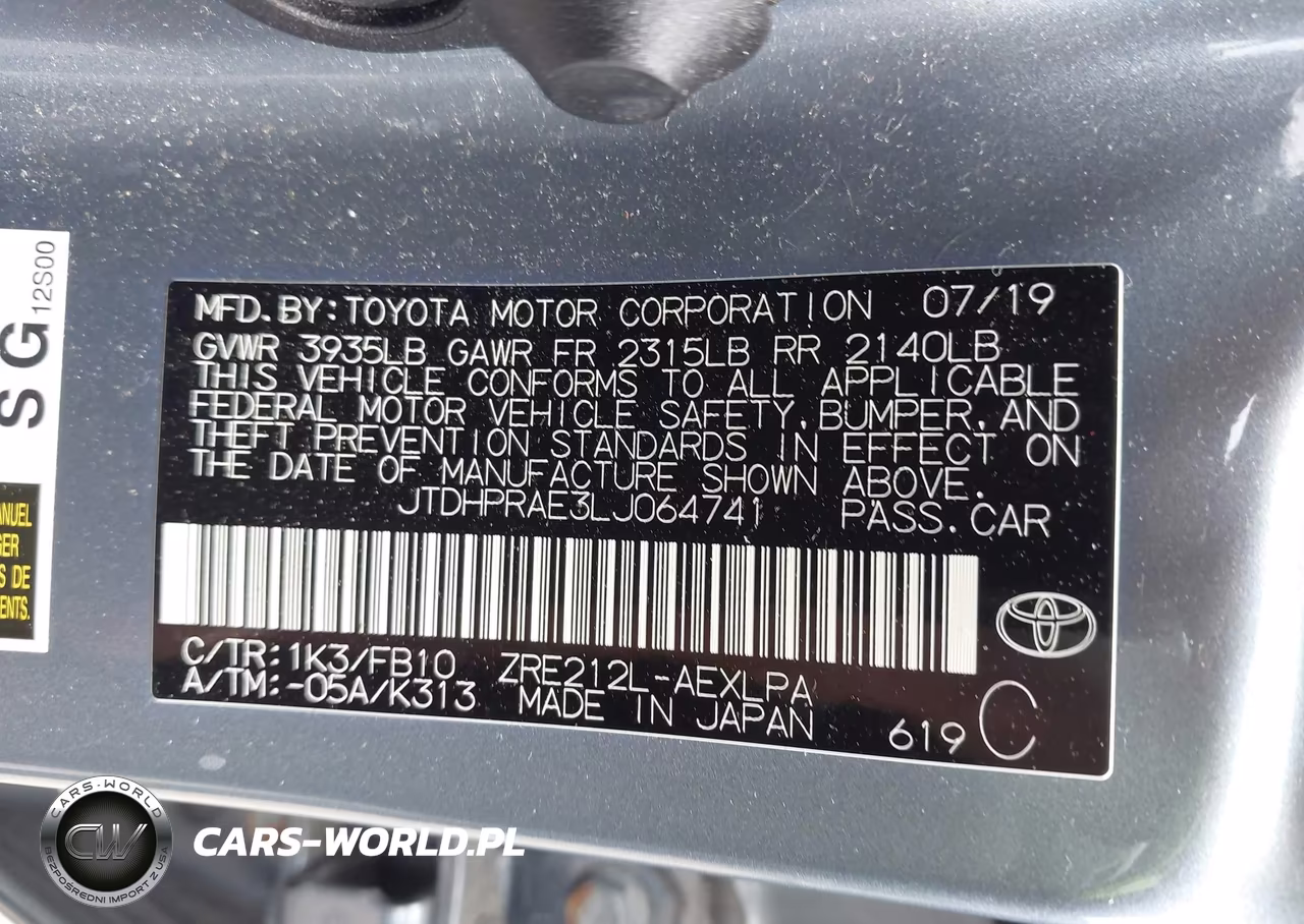 2020 Toyota Corolla Le VIN:JTDHPRAE3LJ064741 - 9