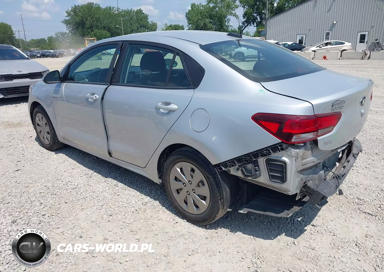 2020 Kia Rio Lx VIN:3KPA24AD1LE263066 - 3