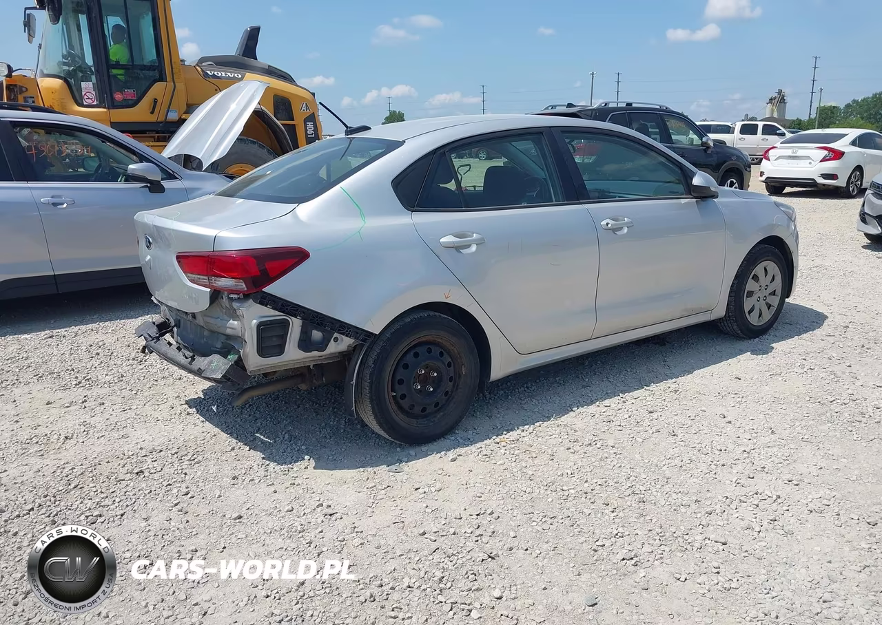 2020 Kia Rio Lx VIN:3KPA24AD1LE263066 - 4