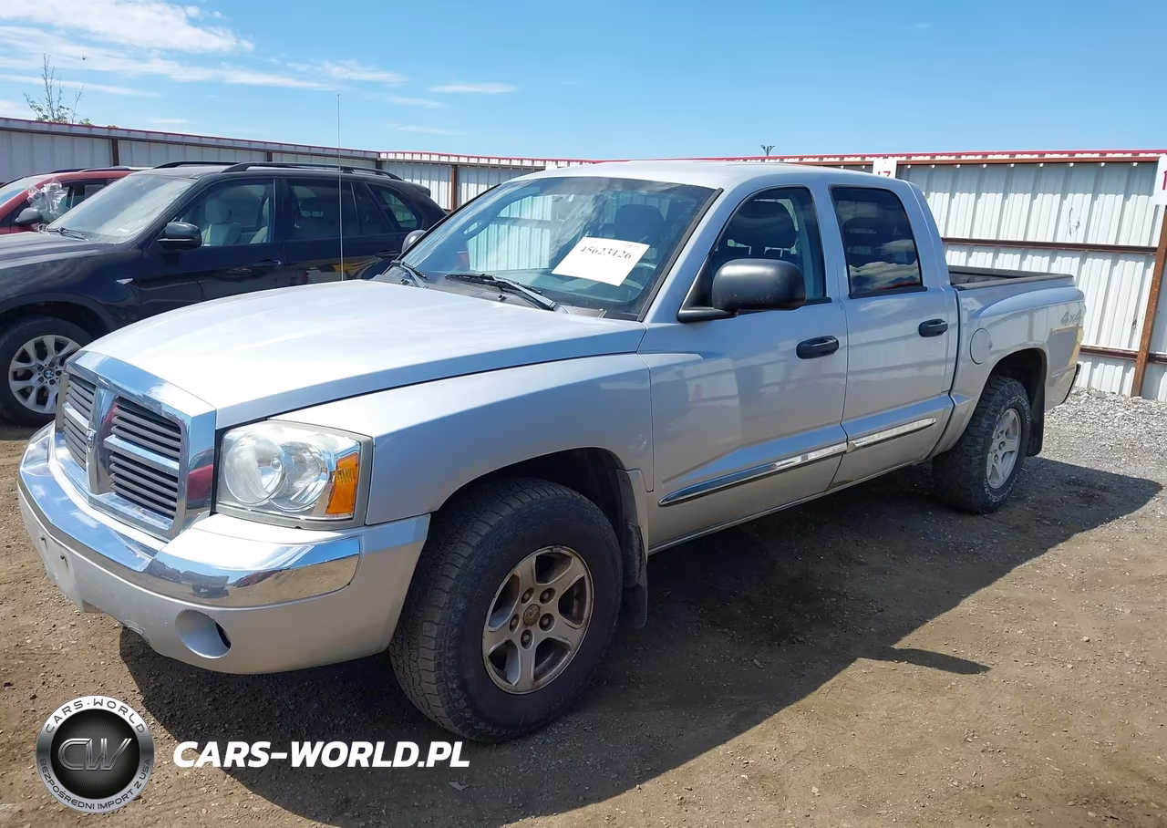 2006 Dodge Dakota Laramie VIN:1D7HW58N36S589580 - 2