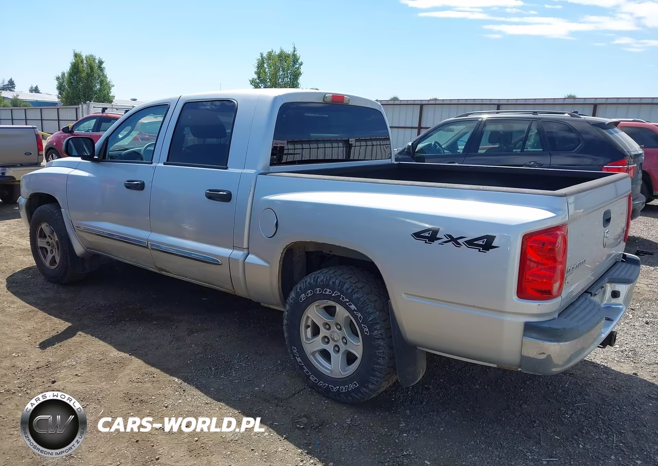 2006 Dodge Dakota Laramie VIN:1D7HW58N36S589580 - 3