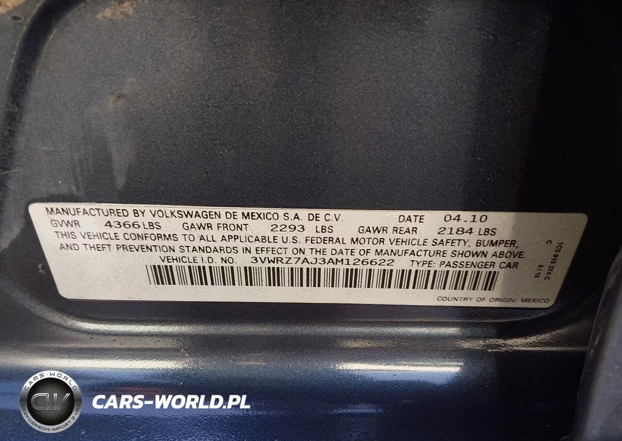 2010 Volkswagen Jetta Limited Edition VIN:3VWRZ7AJ3AM126622 - 9