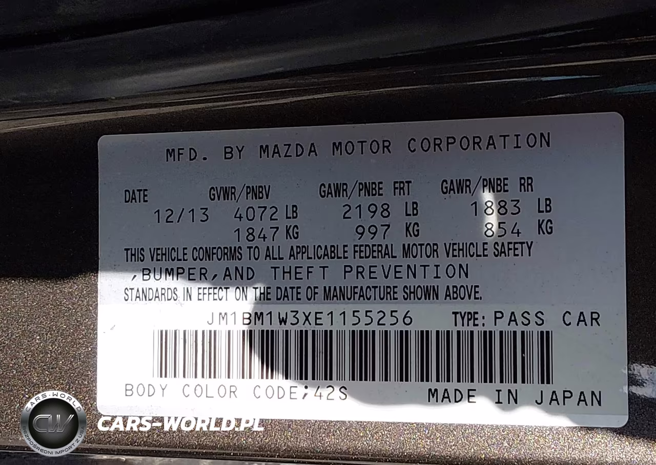 2014 Mazda Mazda3 S Grand Touring VIN:JM1BM1W3XE1155256 - 9