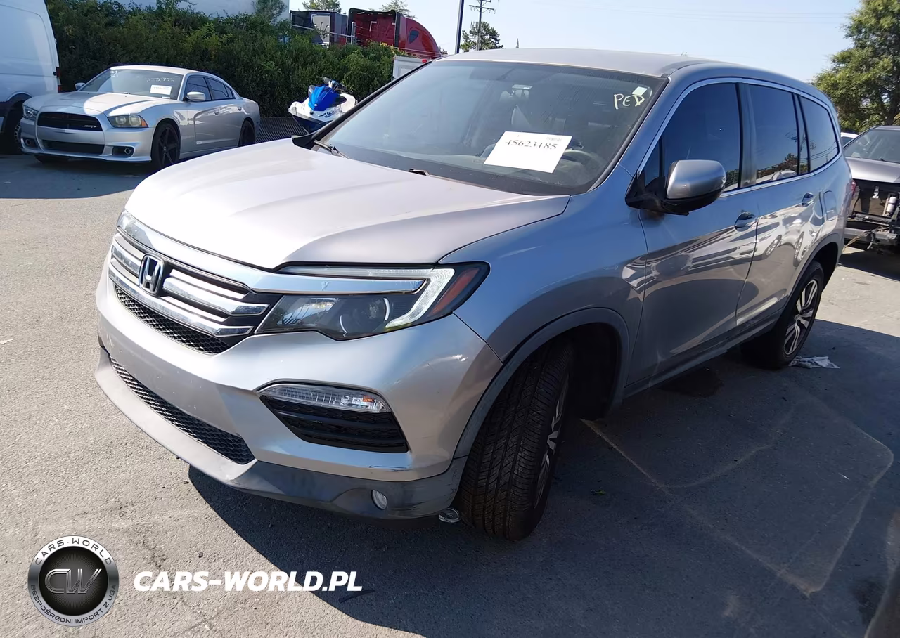 2017 Honda Pilot Ex VIN:5FNYF6H34HB012166 - 2
