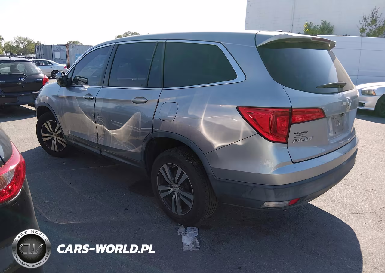 2017 Honda Pilot Ex VIN:5FNYF6H34HB012166 - 3