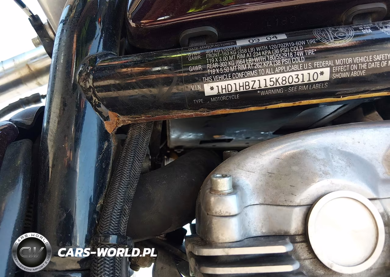 2005 Harley-Davidson Vrscb VIN:1HD1HBZ115K803110 - 10