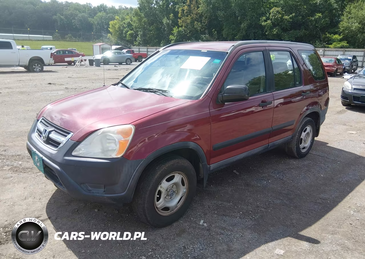 2004 Honda Cr-V Lx VIN:SHSRD68454U206629 - 2