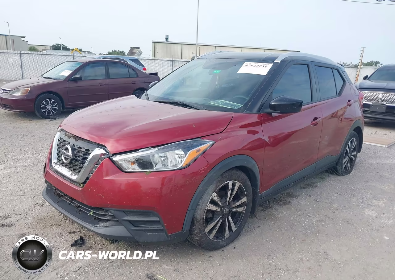 2019 Nissan Kicks Sv VIN:3N1CP5CU6KL560764 - 2