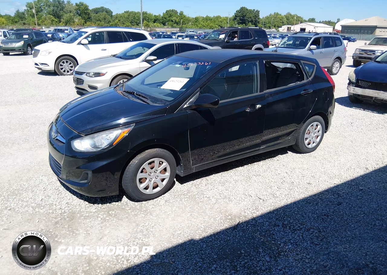 2013 Hyundai Accent Gs VIN:KMHCT5AE4DU089223 - 2