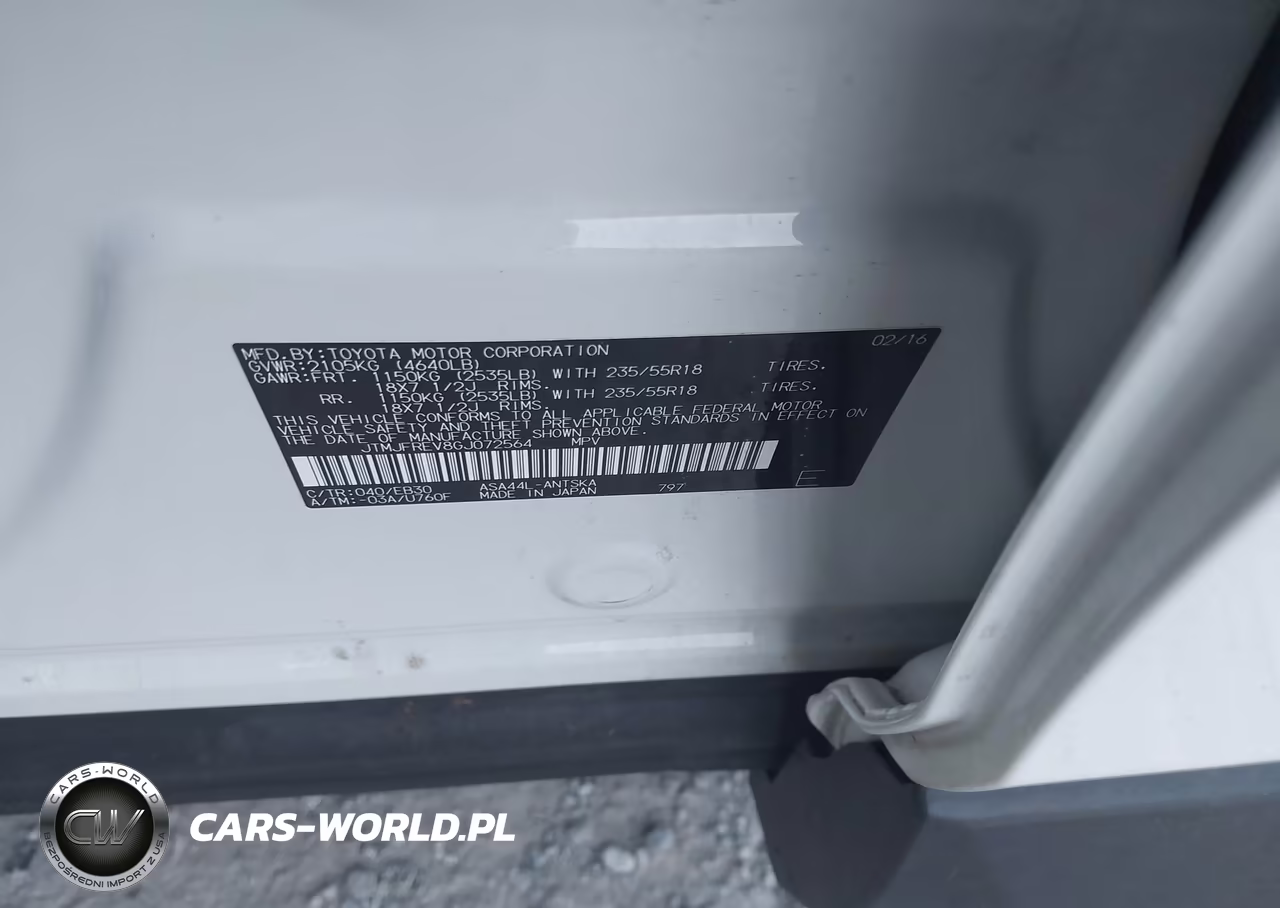 2016 Toyota Rav4 Se VIN:JTMJFREV8GJ072564 - 9