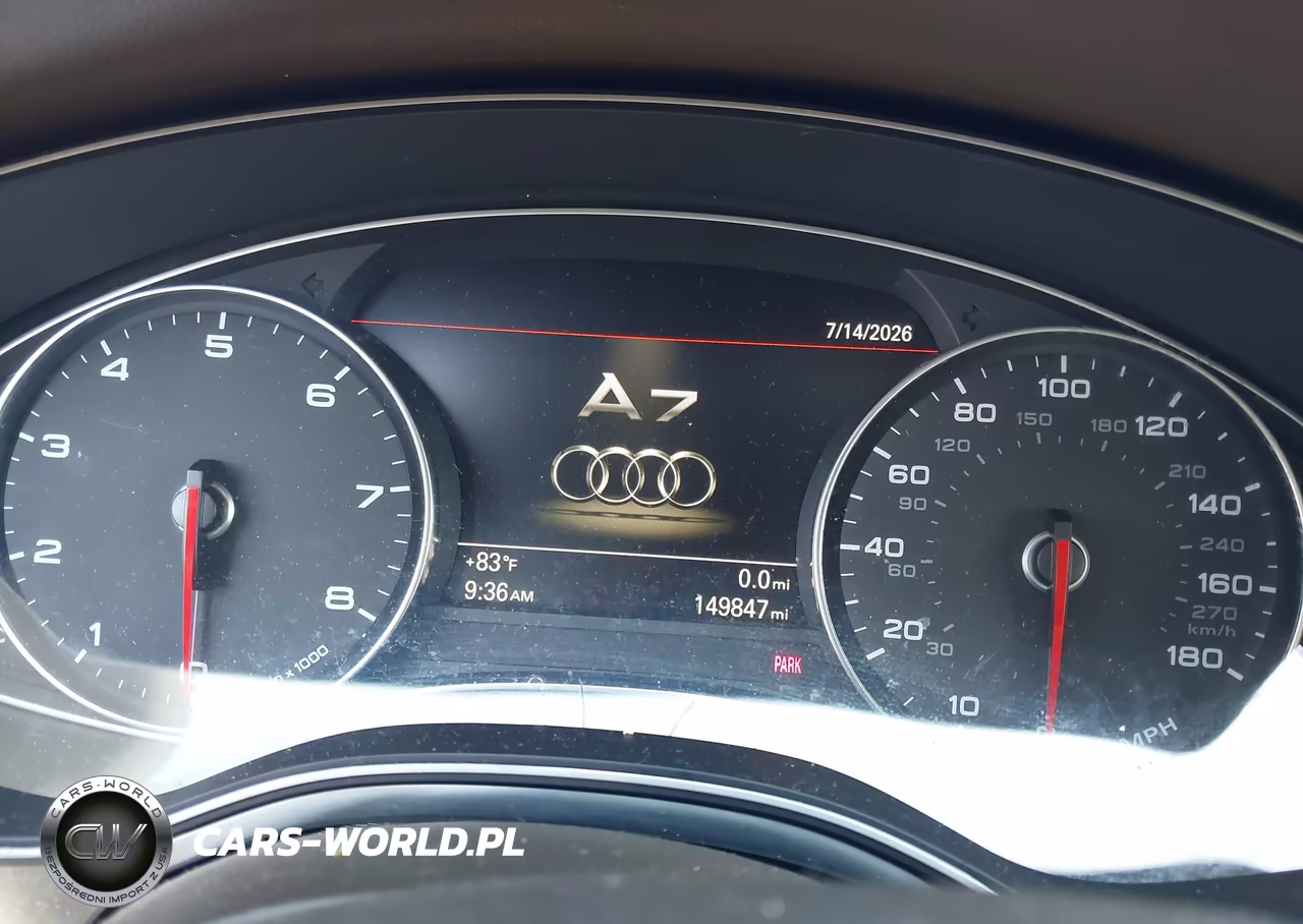 2013 Audi A7 3.0T Premium VIN:WAUYGAFC6DN034858 - 7