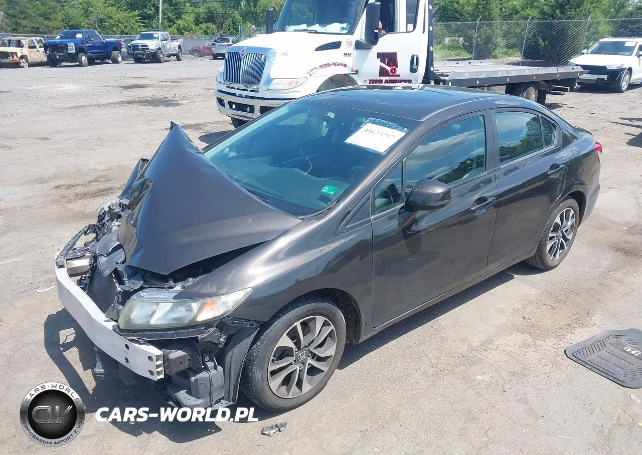 2013 Honda Civic Ex VIN:19XFB2F84DE067601 - 2