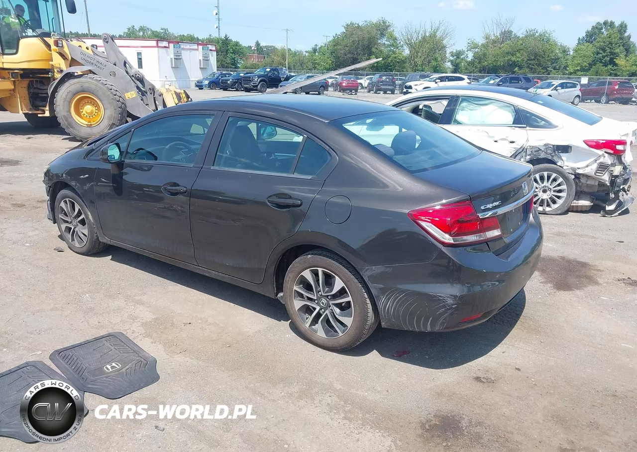 2013 Honda Civic Ex VIN:19XFB2F84DE067601 - 3