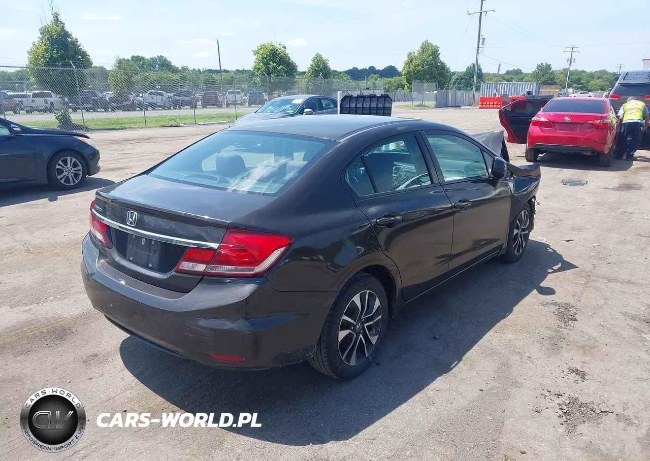 2013 Honda Civic Ex VIN:19XFB2F84DE067601 - 4
