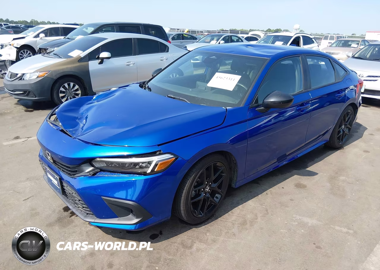 2023 Honda Civic Sport VIN:2HGFE2F56PH546657 - 2
