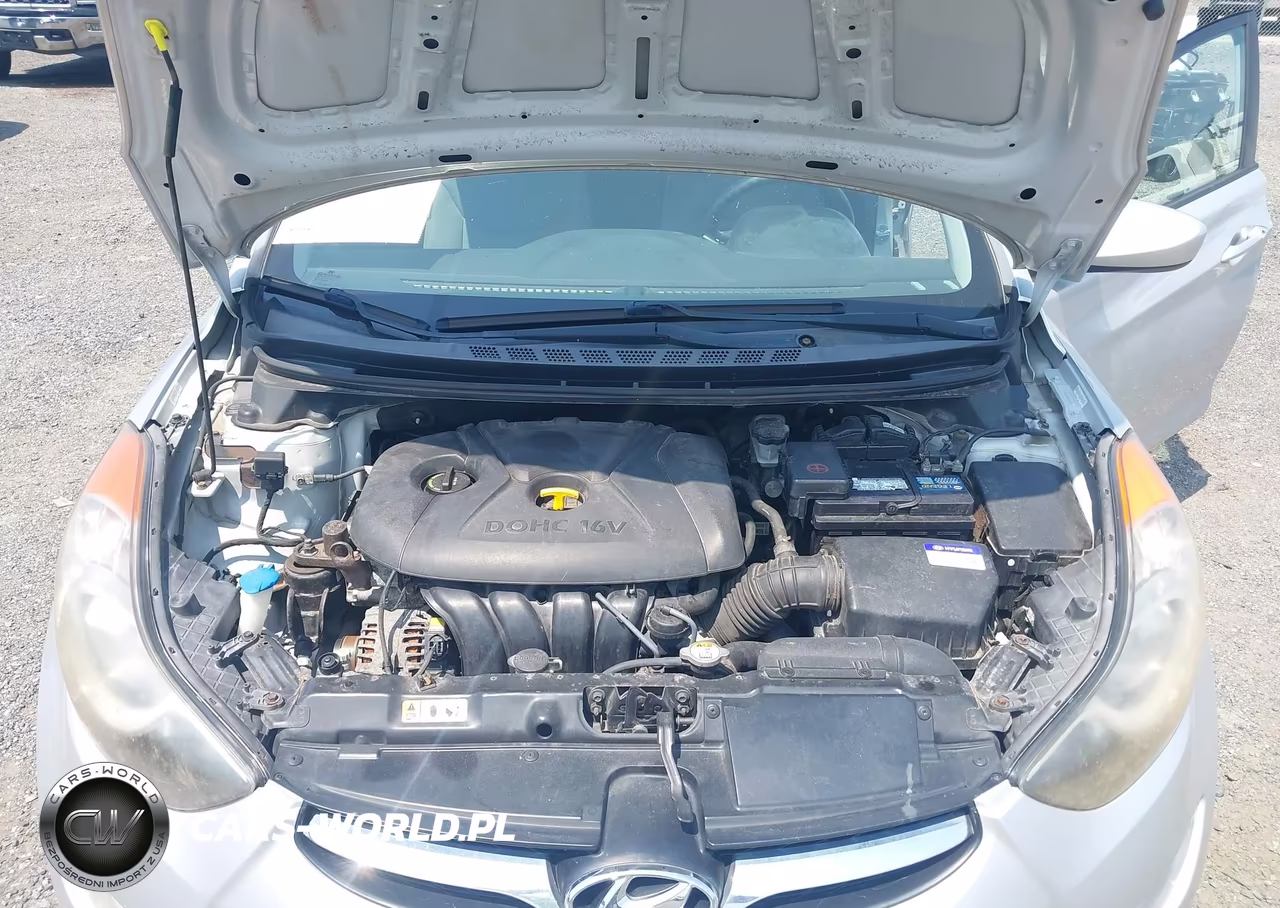 2013 Hyundai Elantra Gls VIN:KMHDH4AE2DU551620 - 10