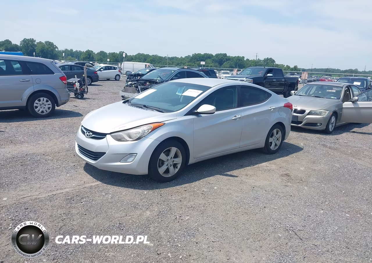 2013 Hyundai Elantra Gls VIN:KMHDH4AE2DU551620 - 2