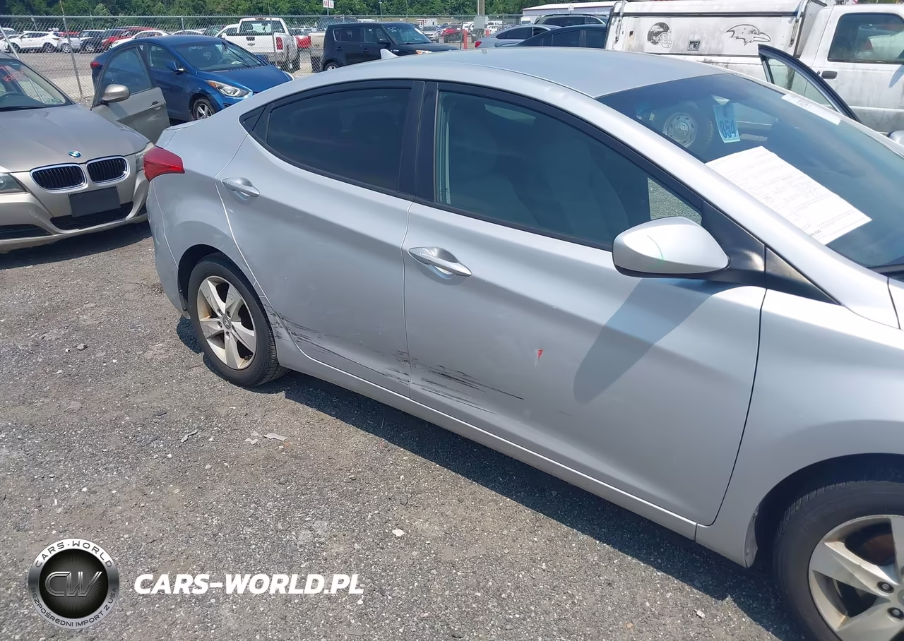 2013 Hyundai Elantra Gls VIN:KMHDH4AE2DU551620 - 6