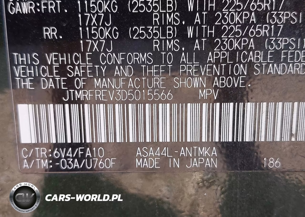 2013 Toyota Rav4 Xle VIN:JTMRFREV3D5015566 - 9