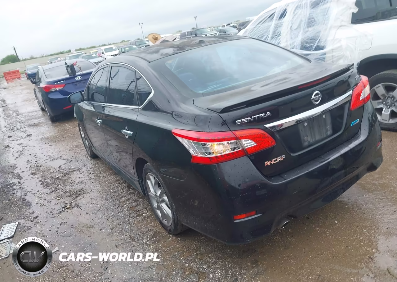 2014 Nissan Sentra Sr VIN:3N1AB7AP2EY330516 - 3