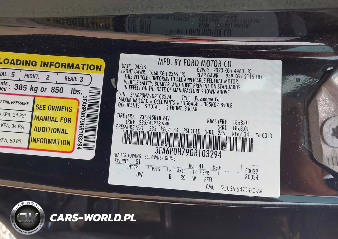 2016 Ford Fusion Se VIN:3FA6P0H79GR103294 - 9
