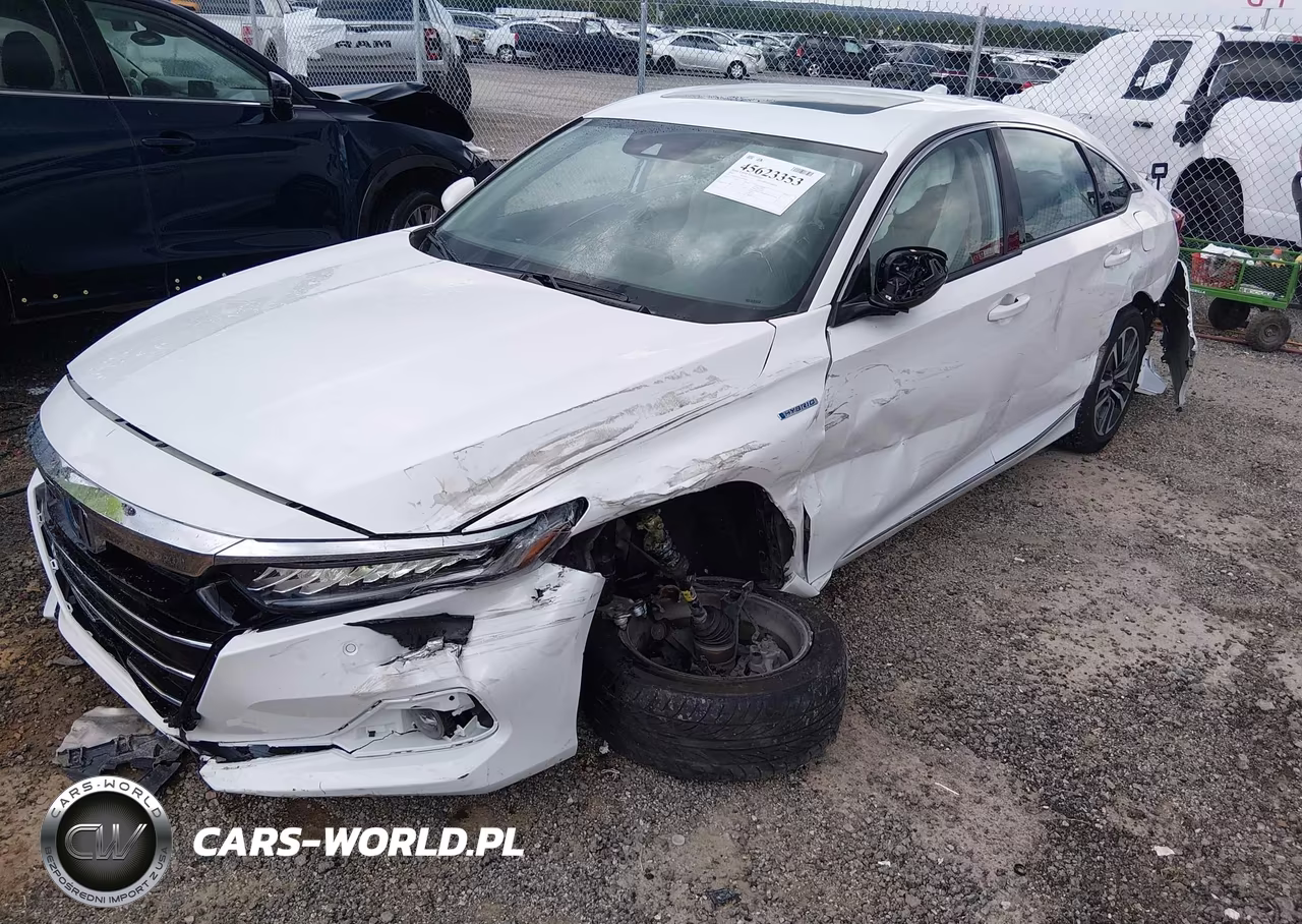 2022 Honda Accord Hybrid Ex-L VIN:1HGCV3F58NA029378 - 2