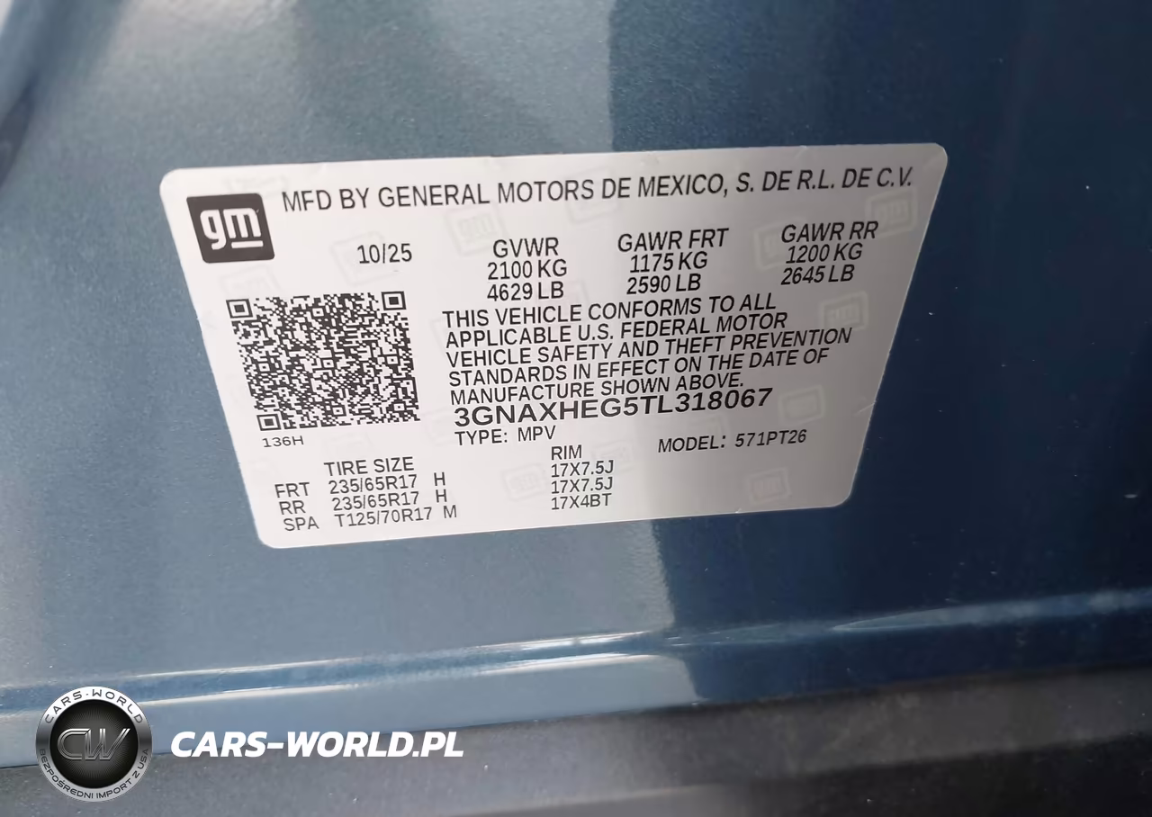 2026 Chevrolet Equinox Fwd Lt VIN:3GNAXHEG5TL318067 - 9