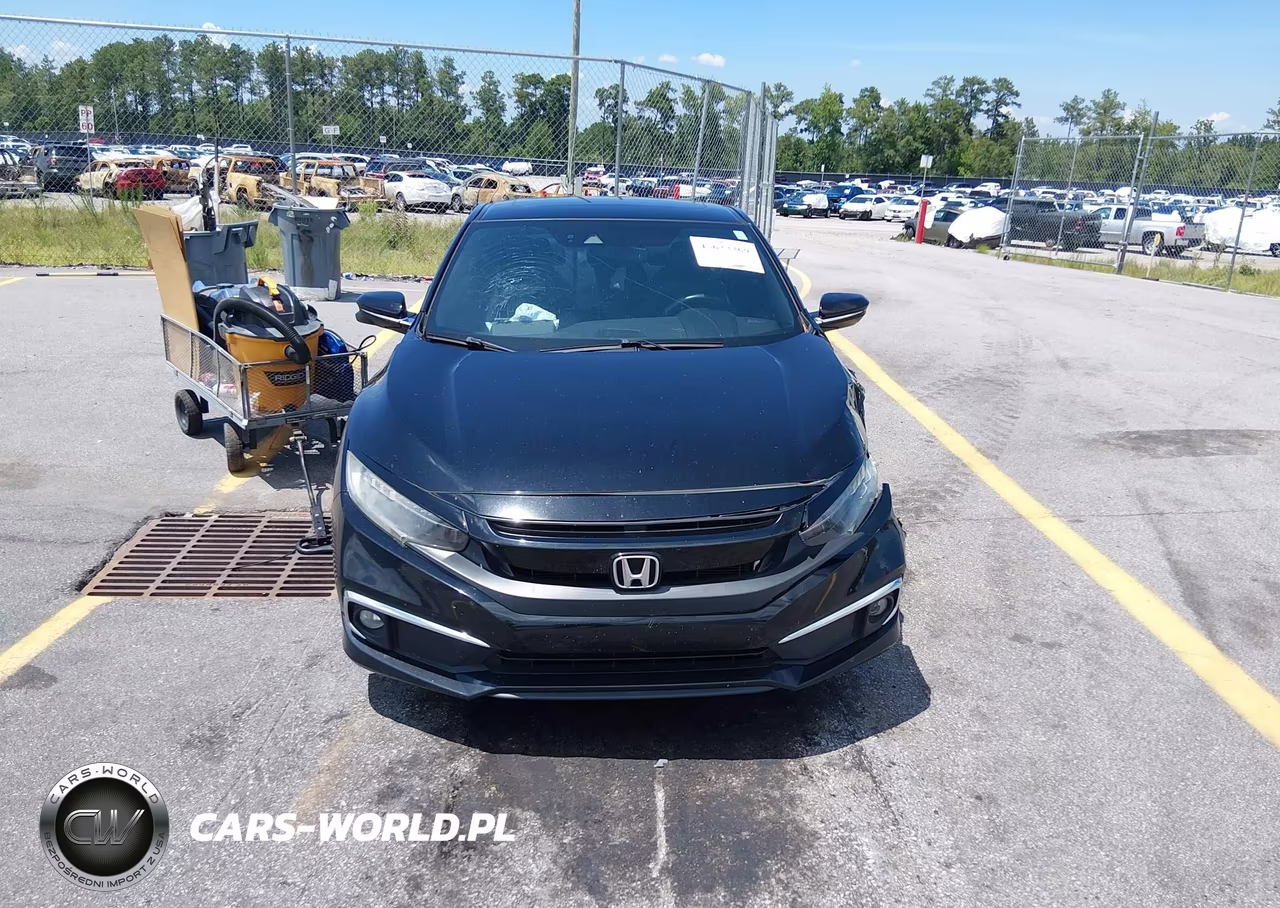 2019 Honda Civic Touring VIN:2HGFC3B96KH353583 - 12