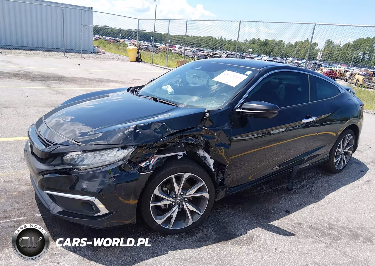 2019 Honda Civic Touring VIN:2HGFC3B96KH353583 - 6