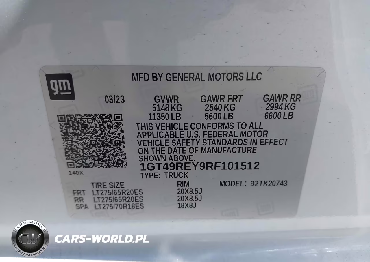 2024 GMC Sierra 2500Hd 4Wd Standard Bed Denali VIN:1GT49REY9RF101512 - 9