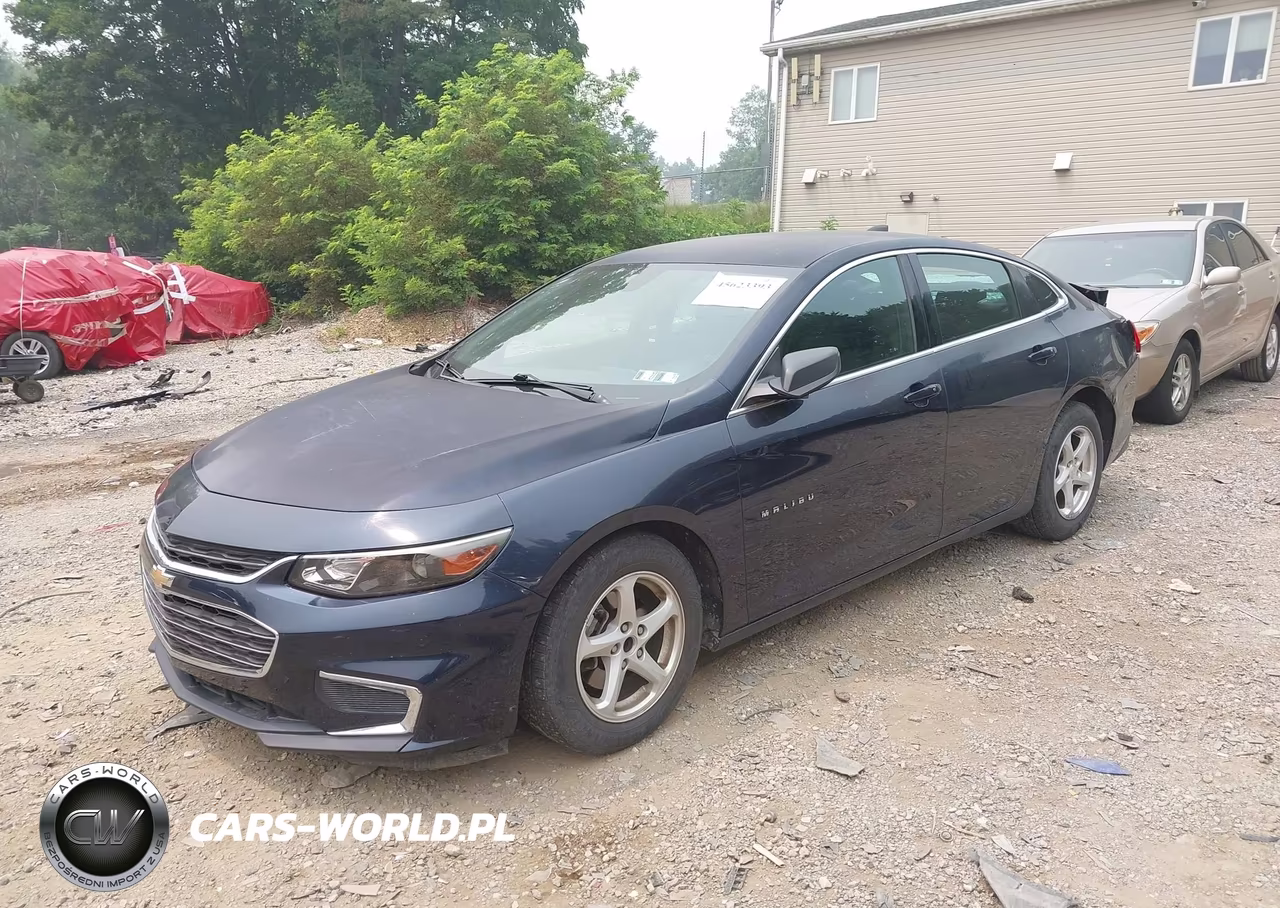 2017 Chevrolet Malibu Ls VIN:1G1ZB5ST0HF228037 - 2