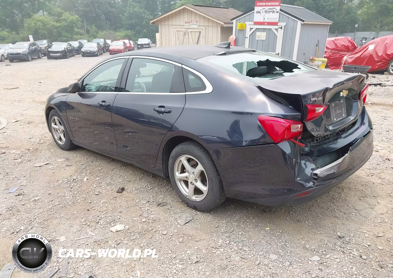 2017 Chevrolet Malibu Ls VIN:1G1ZB5ST0HF228037 - 3
