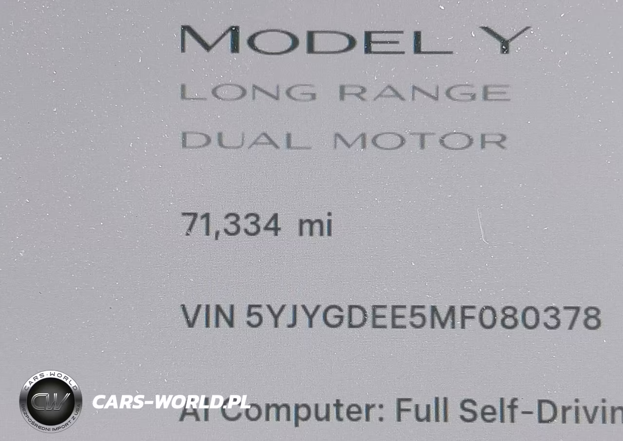 2021 Tesla Model Y Long Range Dual Motor All-Wheel Drive VIN:5YJYGDEE5MF080378 - 16