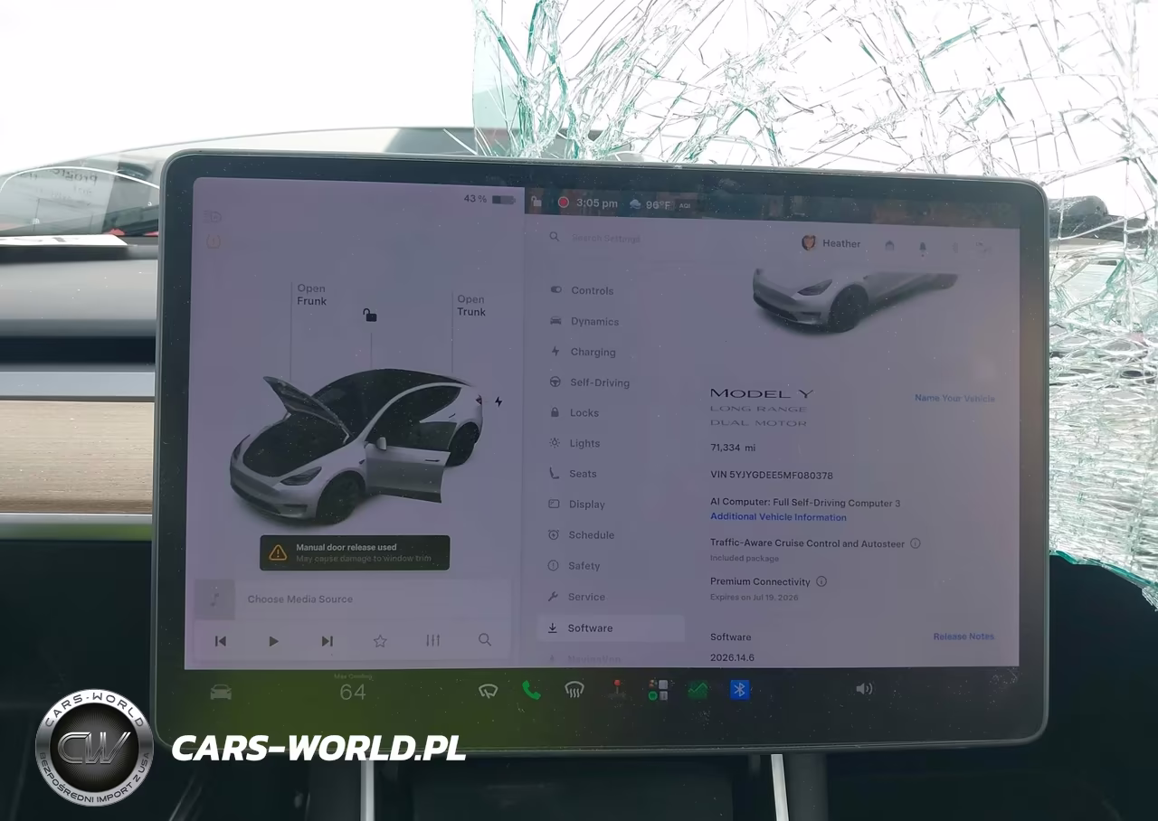 2021 Tesla Model Y Long Range Dual Motor All-Wheel Drive VIN:5YJYGDEE5MF080378 - 19