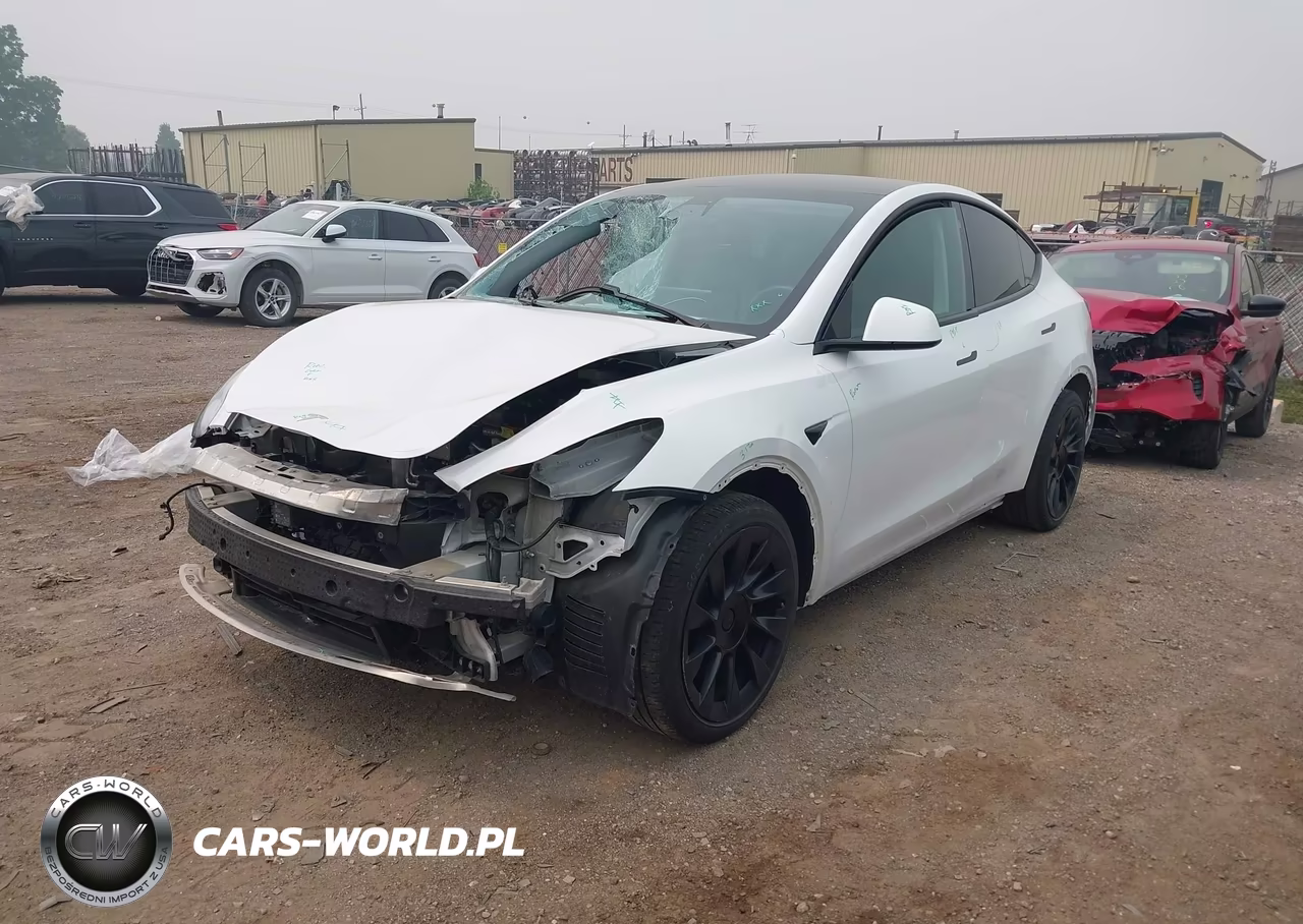 2021 Tesla Model Y Long Range Dual Motor All-Wheel Drive VIN:5YJYGDEE5MF080378 - 2
