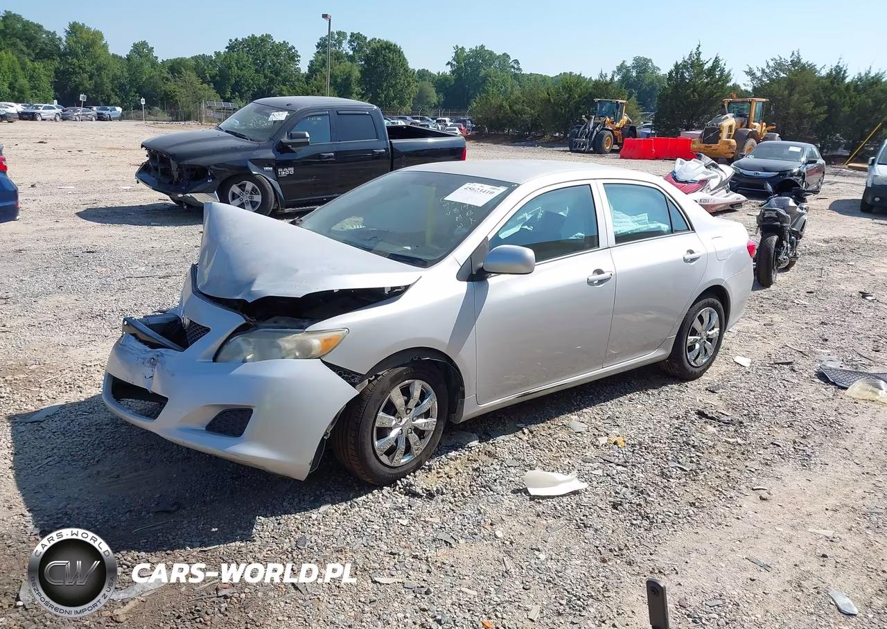 2010 Toyota Corolla Le VIN:1NXBU4EE1AZ368198 - 2