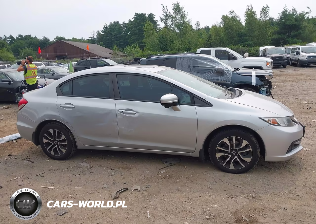 2015 Honda Civic Ex VIN:19XFB2F80FE254188 - 13