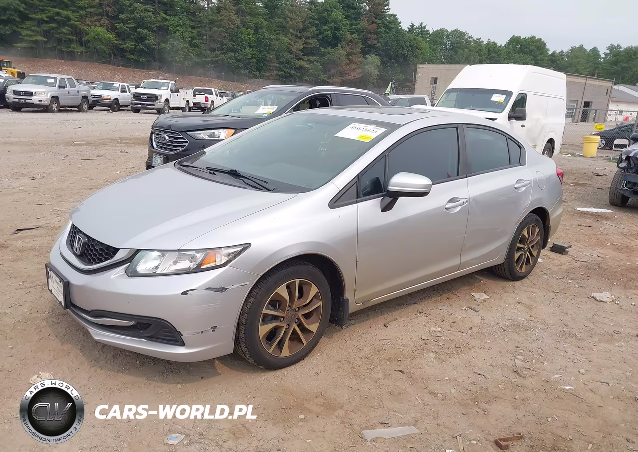 2015 Honda Civic Ex VIN:19XFB2F80FE254188 - 2